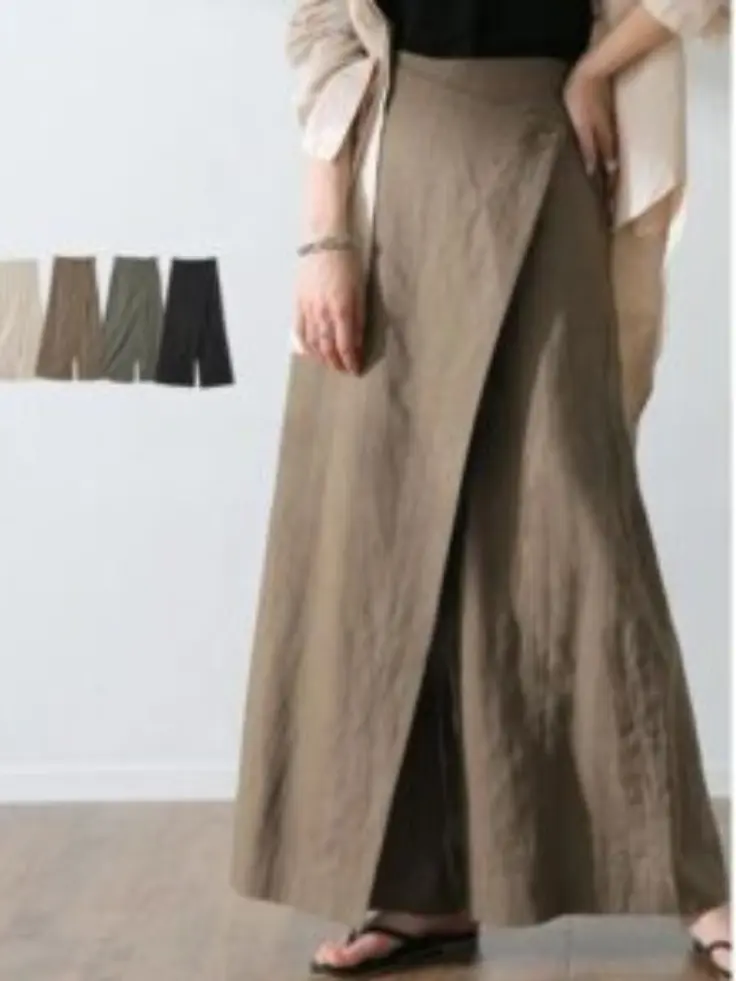 Linen skirt